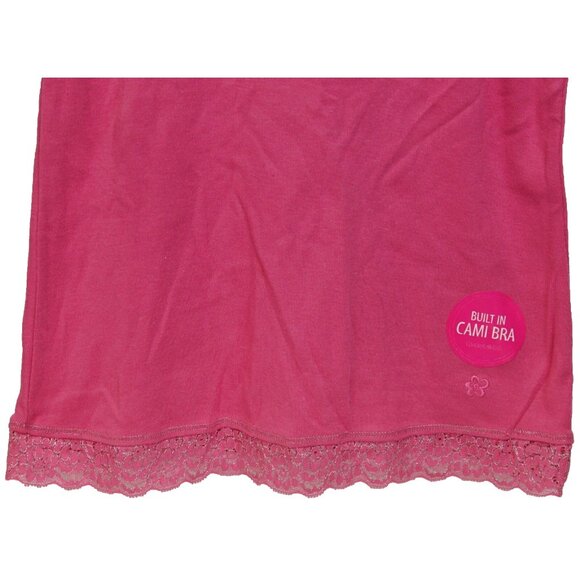 Y2K Limited Too Cami Tank Top 18 Rhinestone Silver Lace Neck Jr Pre-Teen Retro - Picture 3 of 8